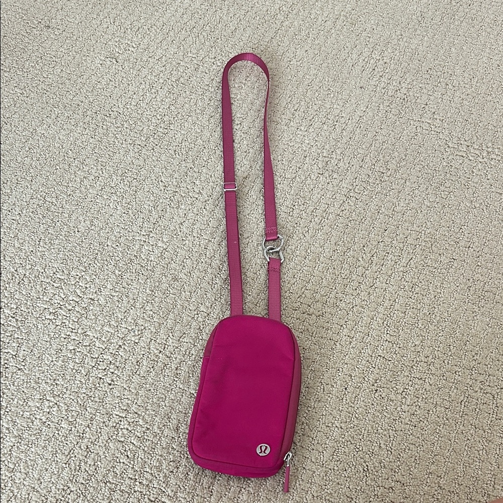 Lululemon Pink Crossbody Bag